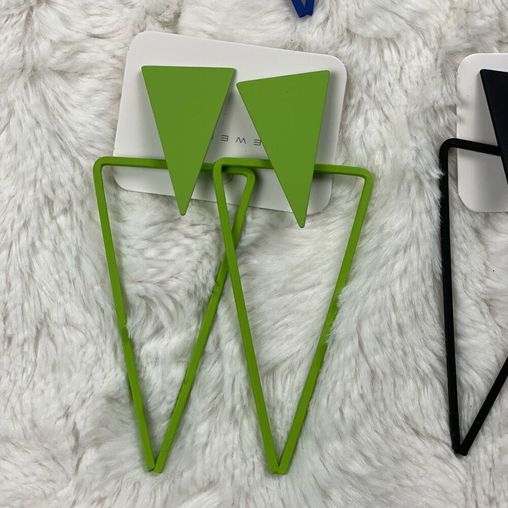 Pack Of 4 Costume Statement Earrings - Picture 3 of 5